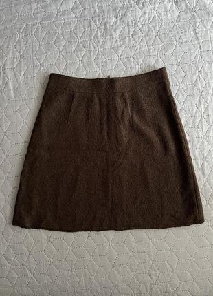 Pinko винтаж твидовая мини юбка юбка платье теннисная твидовый костюм мини2 фото