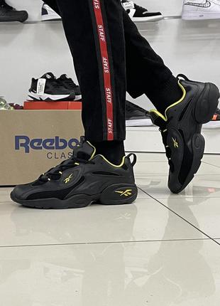 Кросівки reebok dmx (black / yellow)3 фото