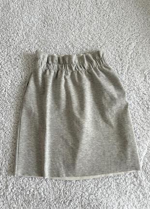 Крутая мини юбка юбка на резинке4 фото