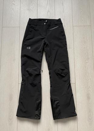 Жіночі софтшельні лижні зимові штани millet primaloft size s