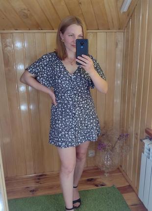 Сукенка в цветочный принт