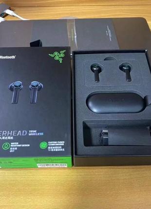 Беспроводные наушники razer hammerhead черные / новые / оригинал4 фото