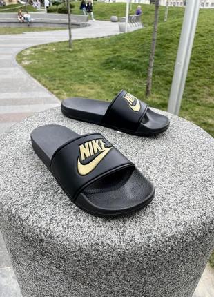 Тапки от nike (black)