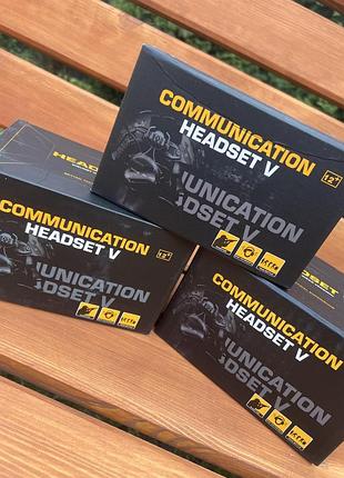 Тактические активные наушники с креплениями для шлема