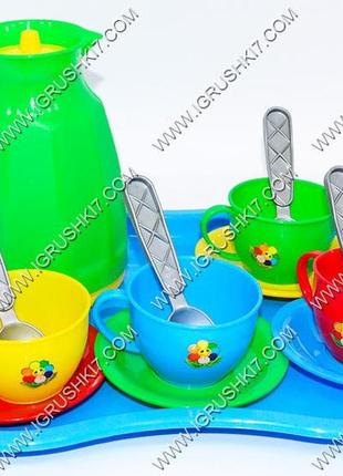 "маринка 9" 1295 (16) "интелком" довжина: 32 см ширина: 22 см упаковка: кульок комплект пластмасового посуду. у к