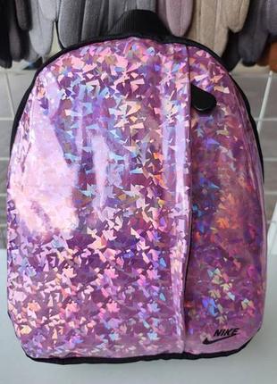 Женский рюкзак лазерным глянцевый качество городской стильный популярный 
производитель: украина

материал: