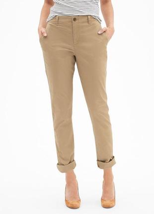 Gap girlfriend - chinos - beige/khaki (0)1 фото