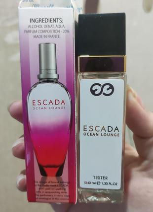 Женские escada ocean lounge (эскада оушен лаyнж) 40 мл