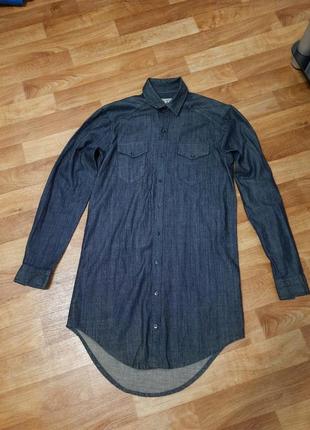 Рубашка мужская zara размер s-m