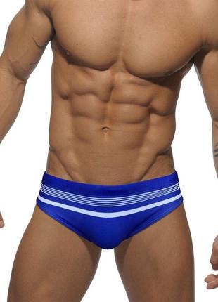 Плавальні бріфи для чоловіків від бренду uxh синього кольору