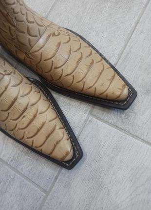 Elli bartoli чоботи козаки, итальянские кожаные сапоги казаки4 фото