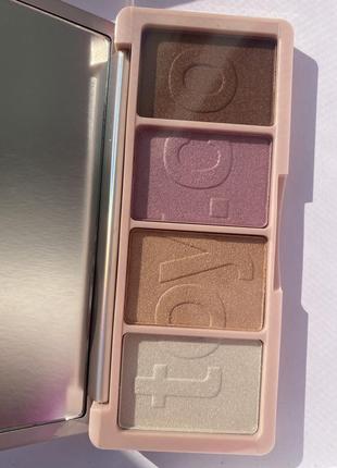 Хайлайтер з сироваткою (гіалуронова кислота+ ніацинамід) toyfactory dreamset one highlighter palette