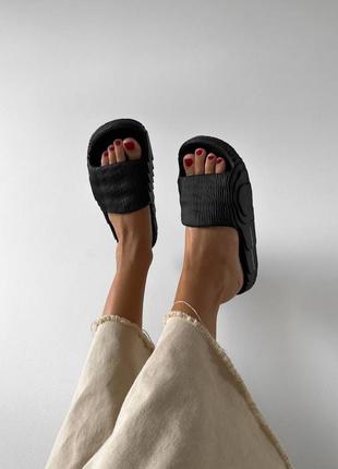 Тапки adidas adilette slide black8 фото