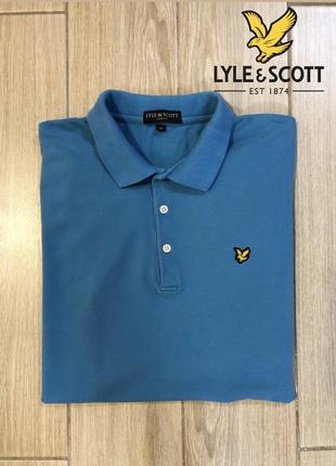 Поло lyle&amp;scott vintage (s-m)