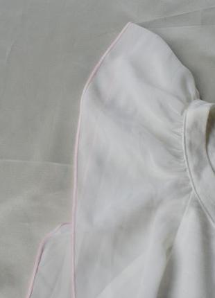 Белая легкая блуза от clokhouse3 фото