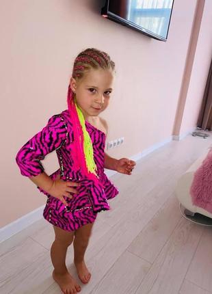 Платье нарядное 2-х сторонняя паетка 5 лет