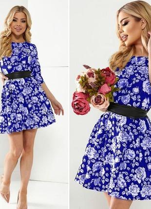 Розкішна женское платье, ткань "французский трикотаж" 42, 44, 46, 48