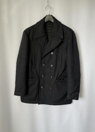 Versace jeans couture куртка піджак стьобаний чорний двобортний вінтаж5 фото