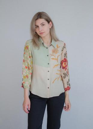 Унікальна вінтажна блуза