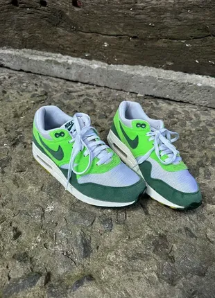 Кроссовки vintage nike air max 1 «green green»