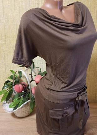 Платье из вискозы с эластаном 2