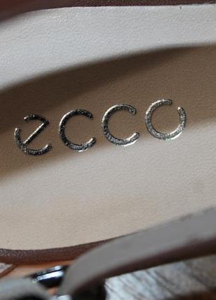 Босоніжки ecco flat sandal ii, 39 розмір8 фото