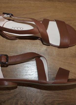 Босоніжки ecco flat sandal ii, 39 розмір7 фото