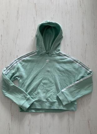 Худі кроп-топ adidas