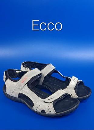 Кожаные женские сандалии ecco all terrain оригинал