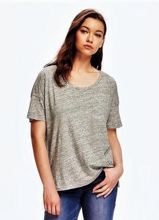 Drykorn for beautiful peoples льняная лен футболка оверсайз /697/
