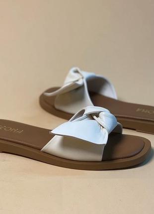 Тапки женские шлепки teona