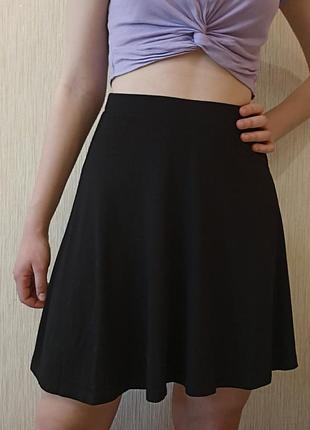 Юбка трикотажная