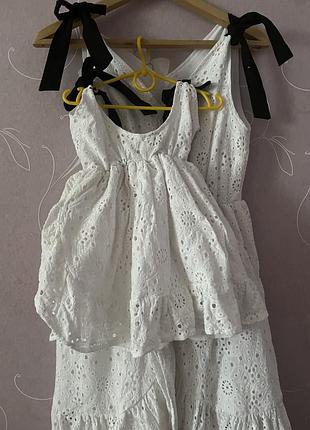 Платье family look