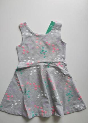 Летнее сарафан платье h&m р.1,5-2, 2-4, 4-6, 6-8, 8-10 лет5 фото