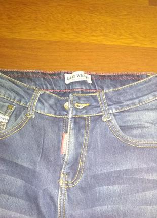 Брюки, джинсы на флисе, рр. 128, на 7-9 лет, мальчик3 фото