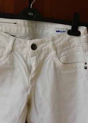 Білі джинси gas оригінал 26 розмір4 фото