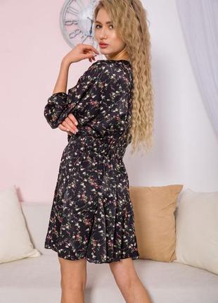 Платье мини черная