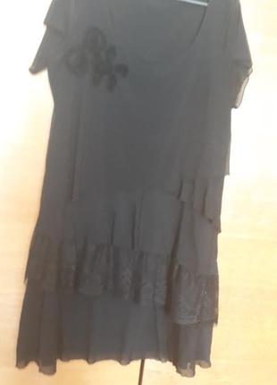 Шикарное платье-сетка  двойное, спинка вискоза1 фото