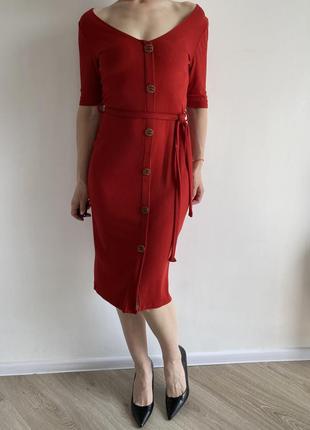 Платье платье в рубчик f&amp;f