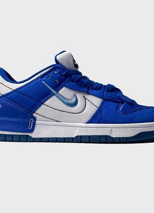 Nike dunk low disrupt 2 white university blue