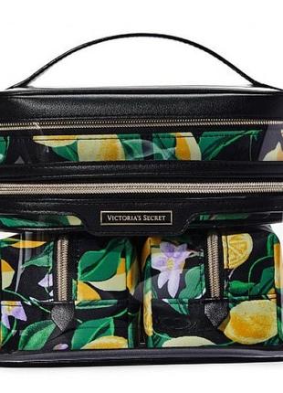 Набір косметичок 4-in-1 train case fresh citrus1 фото