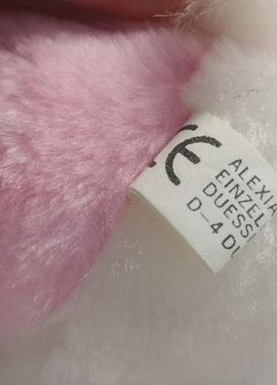Милый розовый зайчик плюшевая мягкая игрушка зайка зайчик зайчонок зайчатка5 фото