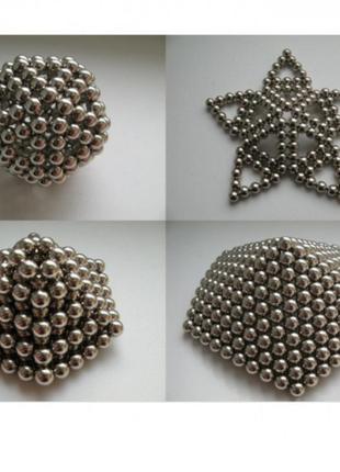 Неокуб neocube  головоломка магнитные шарики 5мм, 216 шариков3 фото