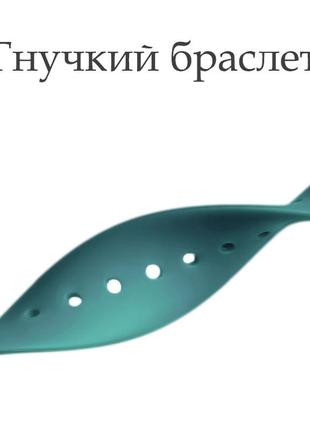 Детские сенсорные электронные часы с 3д браслетом  водонепроницаемые с зайчиком зеленый