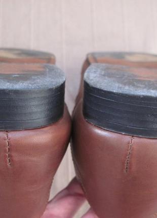 Next (45) кожаные туфли монки мужские6 фото