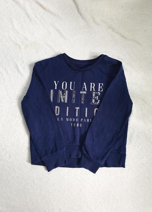 Свитшот для девочки 9-10 лет