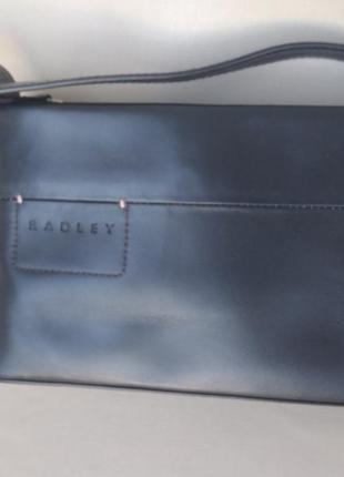 Небольшая сумка 100% натуральная кожа сумка radley london3 фото