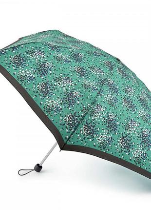 Парасолька жіноча fulton l902-038857 superslim-2 emerald hearts (смарагдові серця)