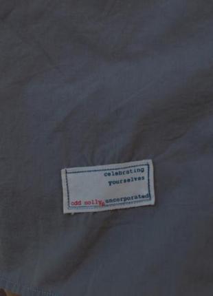 Уникальная блузка фирмы odd molly (кружева, ленточки, бантики)3 фото