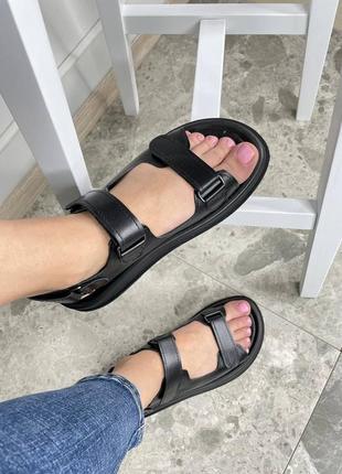Женские сандалии натуральная кожа1 фото